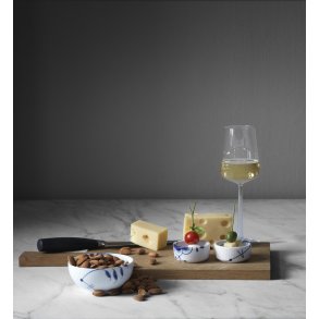 Royal Copenhagen Blå Mega Riflet Skål 2 stk. 3 cl