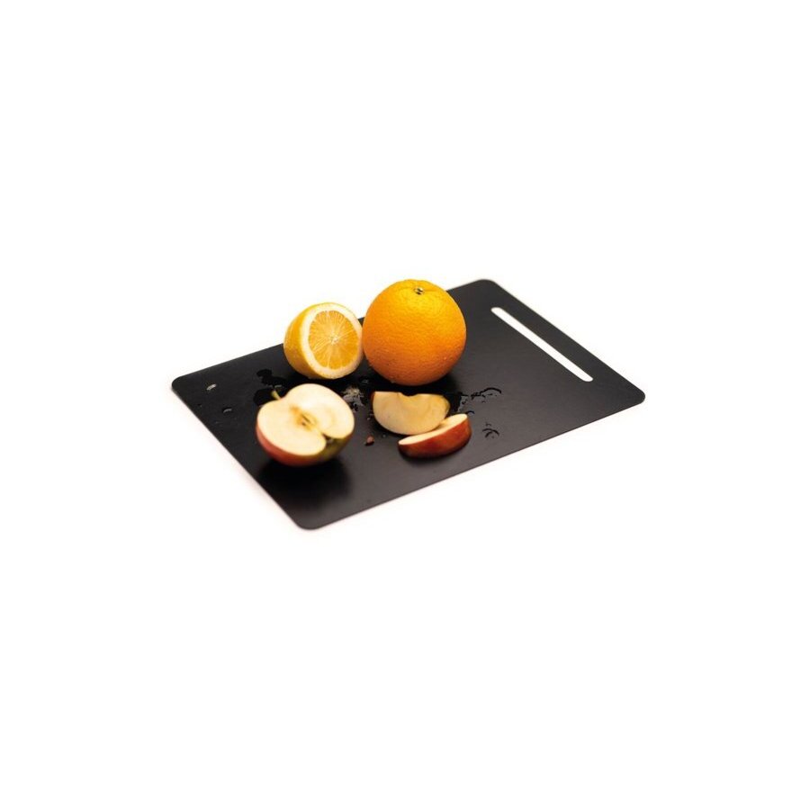 Fiskars Functional Form Schneidebrett 3er Set 24,5x0,1x34,5 cm, Schwarz