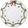 Royal Copenhagen Star Fluted Christmas Teller 32 cm