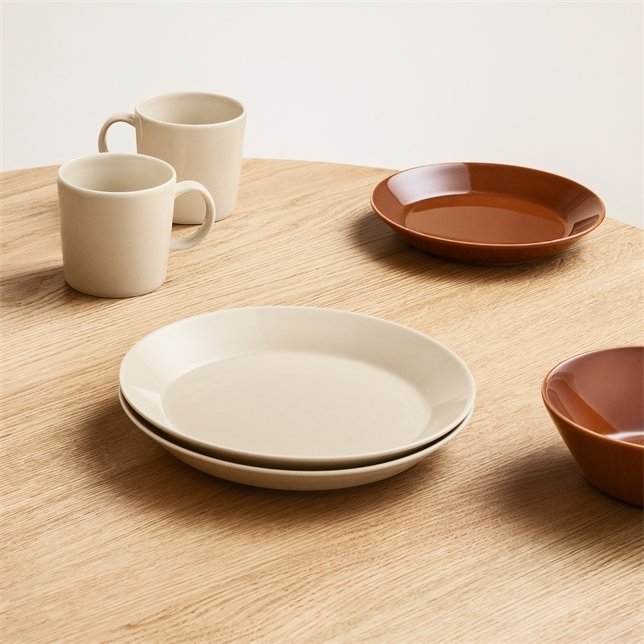 Iittala Teema Tallerken 17 cm, Vintage Brun