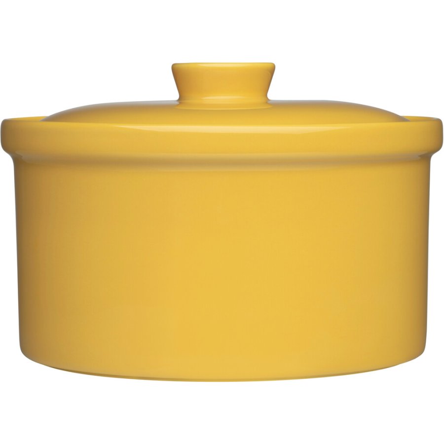 Iittala Teema Ofenfeste Schssel mit Deckel 2,3 L, Honig