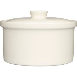 Iittala Teema Ofenfeste Schssel mit Deckel 2,3 L, Wei
