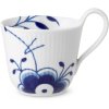 Royal Copenhagen Mega Blau Gerippt Hochhenkeltasse 25 cl