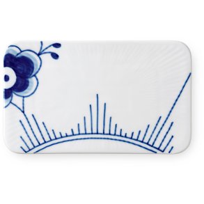 Royal Copenhagen Mega Blau Gerippt Servierbrett 15,5 cm