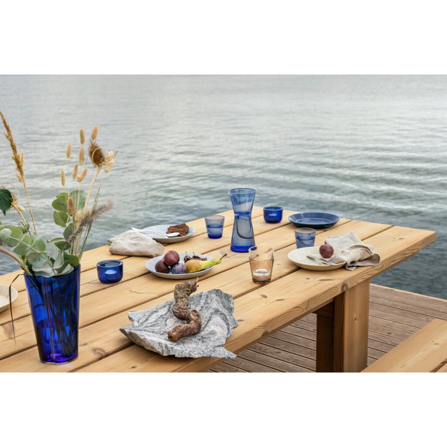 Iittala Kartio Trinkglas 2er Set 21 cl, Ultramarinblau