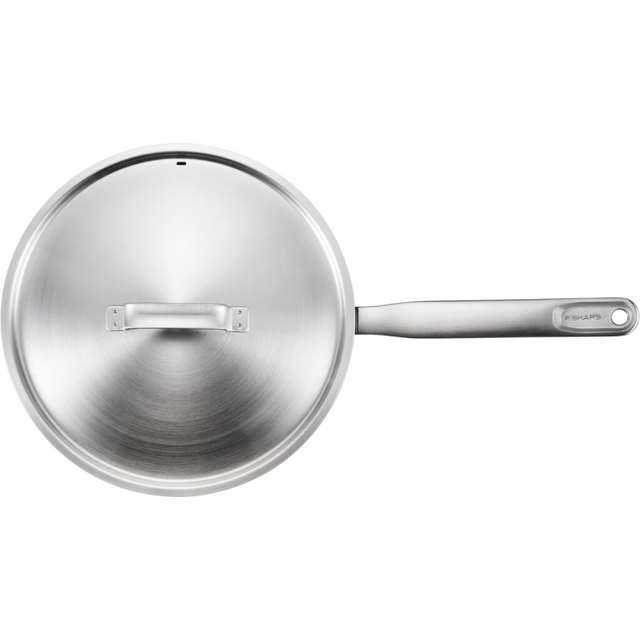 Fiskars All Steel Sauteuse mit Deckel 26 cm