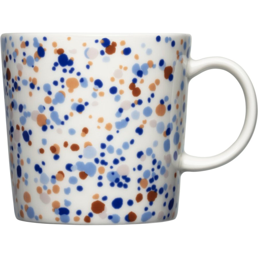 Iittala Oiva Toikka Becher 30 cl, Helle Blau-Braun