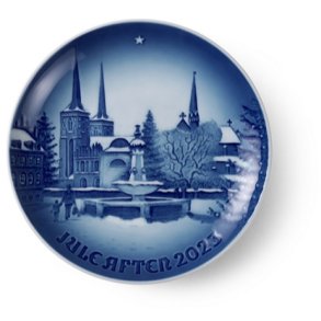 Royal Copenhagen Bing & Gr�ndahl Juleplatte 2023, Jul i Roskilde