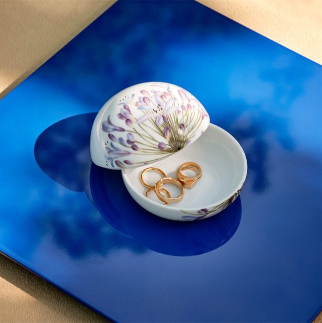 Royal Copenhagen Bonbonniere, Sk�rmlilje