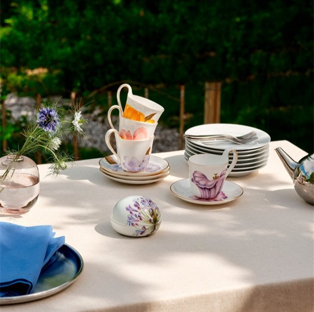 Royal Copenhagen Bonbonniere, Sk�rmlilje