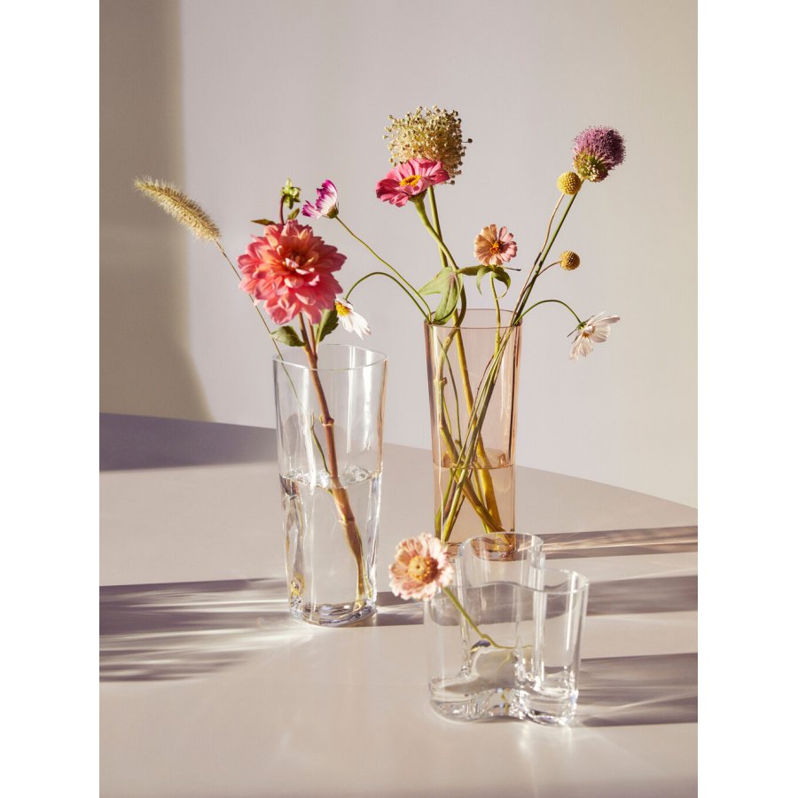 Iittala Aalto Vase H18 cm, Rio Brun