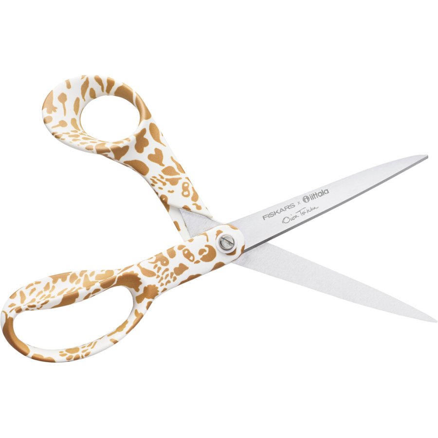 Fiskars X Iittala Schere 21 cm, Cheetah Brown