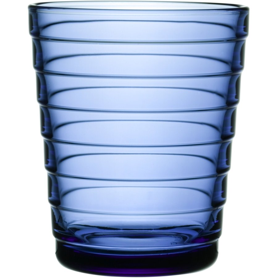 Iittala Aino Aalto Trinkglas 2er Set 22 cl, Ultramarinblau