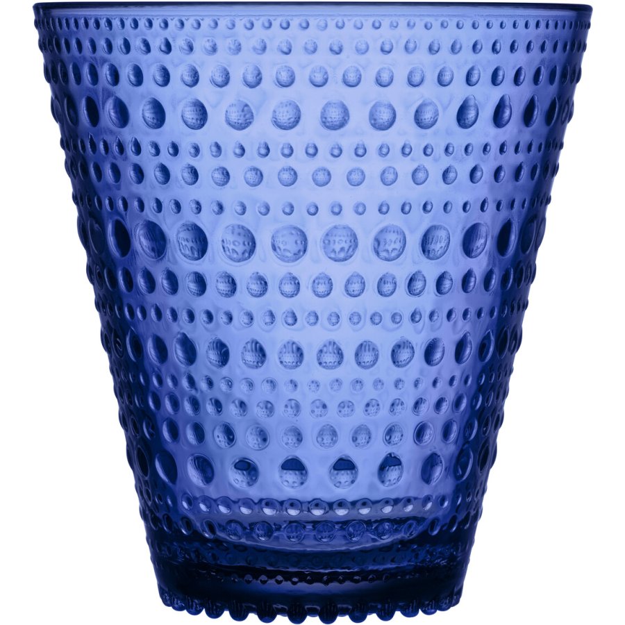 Iittala Kastehelmi Trinkglas 2er Set 30 cl, Ultramarinblau