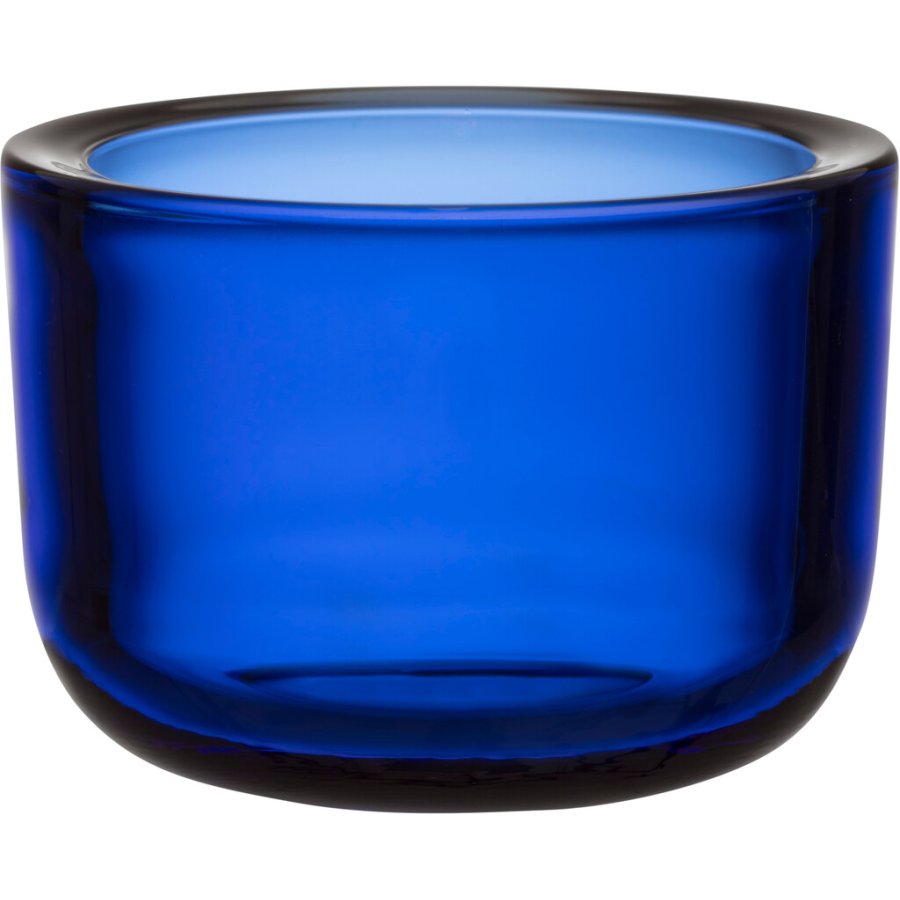 Iittala Valkea Teelichthalter H6 cm, Ultramarinblau