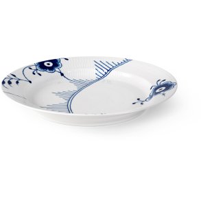 Royal Copenhagen Blå Mega Riflet Fad 33 cm