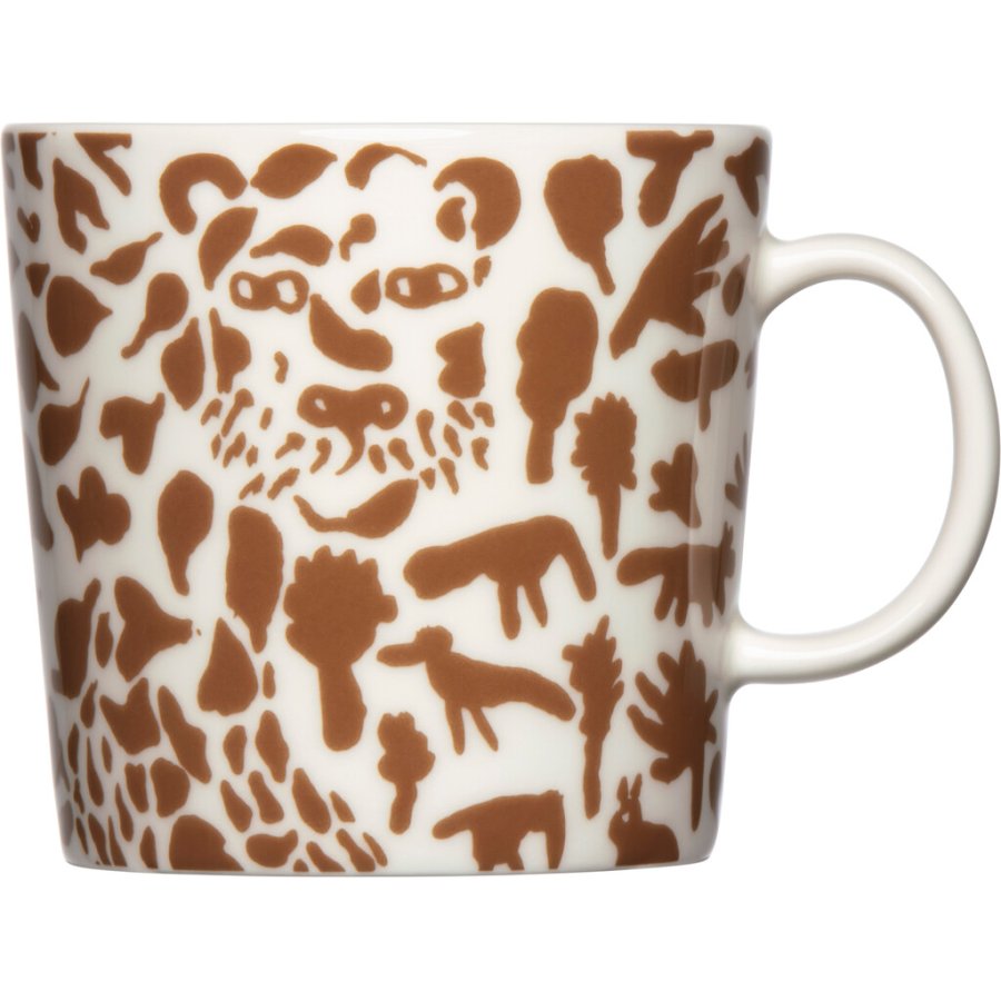 Iittala Oiva Toikka Krus 40 cl, Cheetah Brown