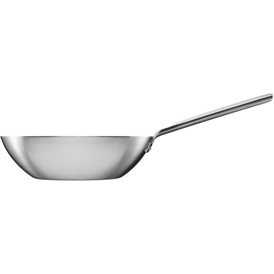 Fiskars Norden Stahl Wok Unbeschichtet 28 cm