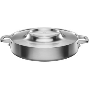 Fiskars Norden Steel Bratpfanne mit Deckel 28 cm