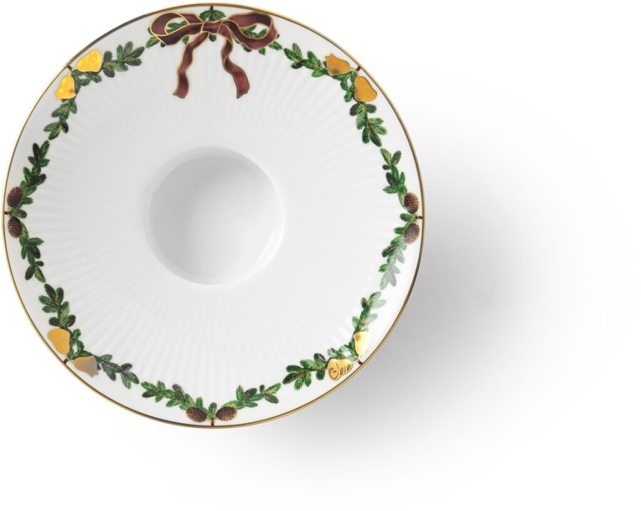 Royal Copenhagen Star Fluted Christmas Kerzenstnder 15,5 cm