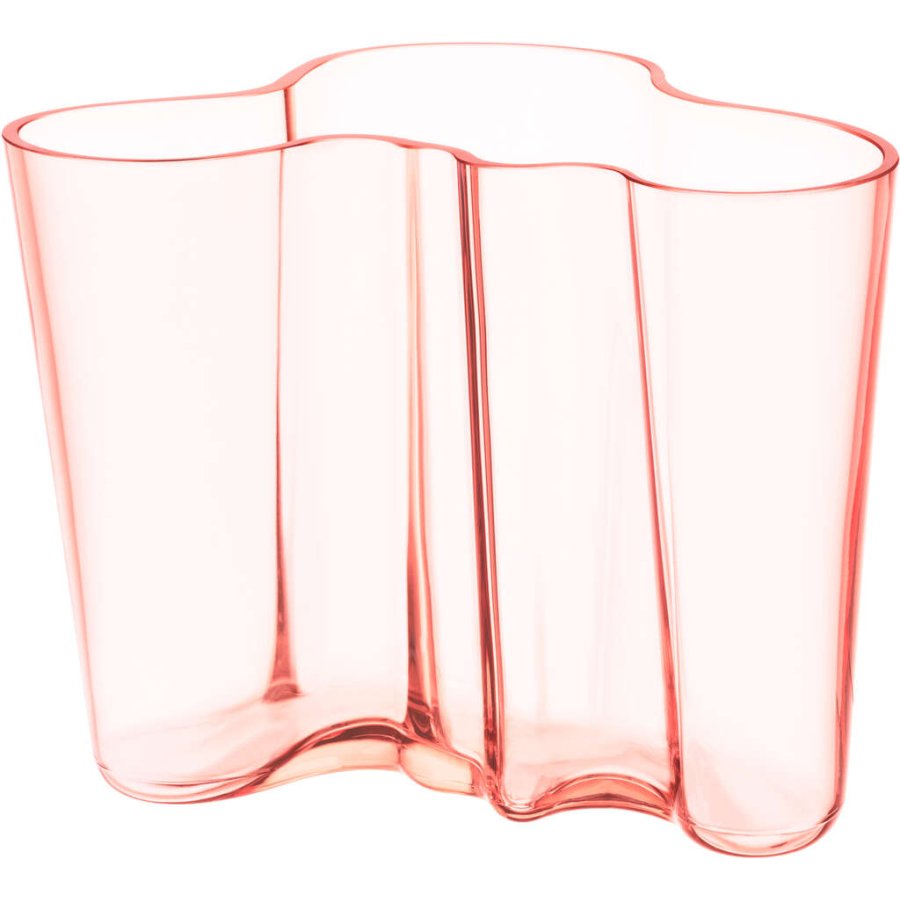 Iittala Aalto Vase H16 cm, Salmon Pink