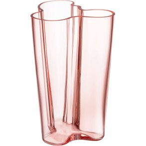 Iittala Aalto Vase H25 cm, Salmon Pink