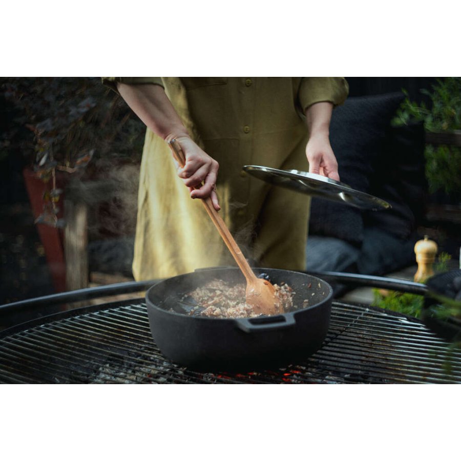 Fiskars Norden Grilllöffel 43 cm, Eiche