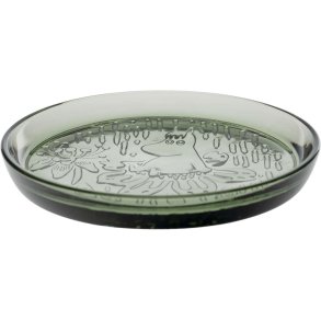 Moomin Arabia Mumi x Iittala Tallerken 17 cm, Pine Green