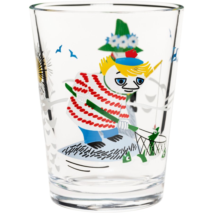 Moomin Arabia Mumi x Iittala Glas 22 cl, Fiskeri