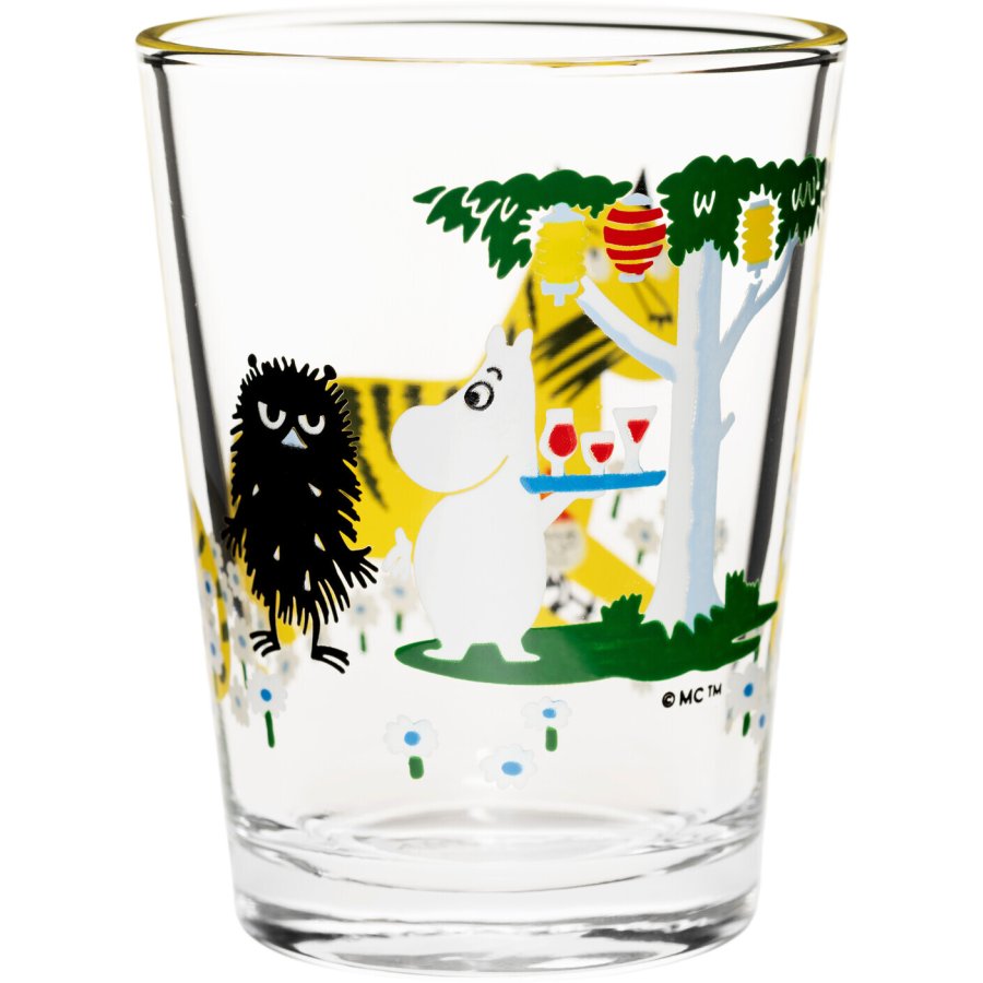 Moomin Arabia Mumi x Iittala Glas 22 cl, Havefest