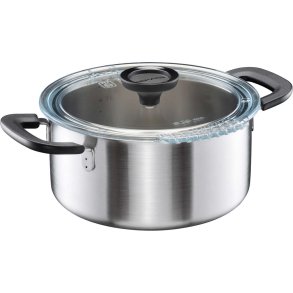 Fiskars Functional Form Gryde 30 cm/3 L, Rustfrit Stl