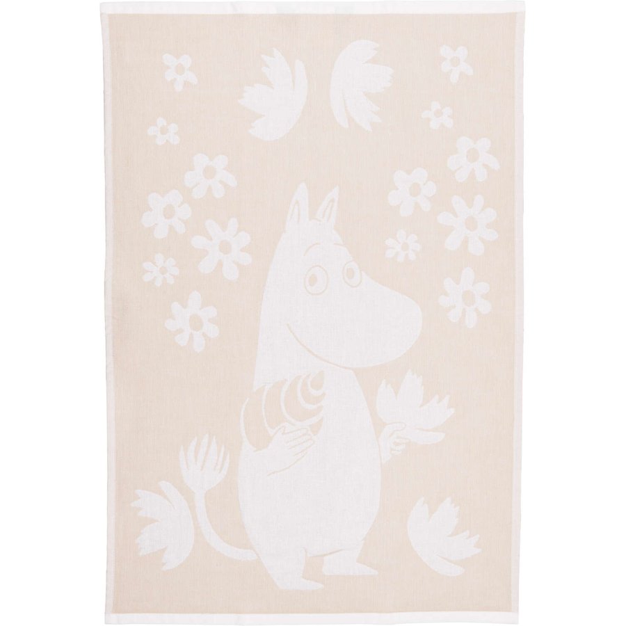 Moomin Arabia Mumin Geschirrtuch 45x65 cm, Beige