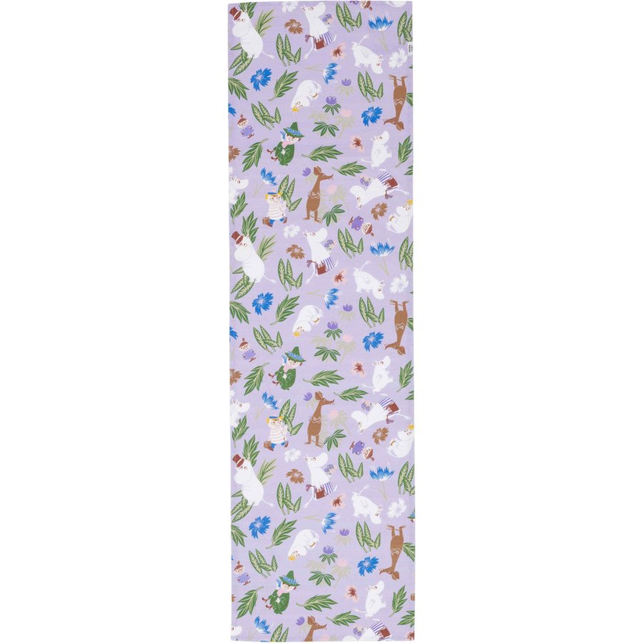 Moomin Arabia Mumin Tischlufer 40x140 cm, Lila