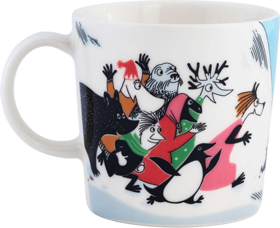 Moomin Arabia Mumin Becher 30 cl, Skispringen