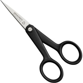 Fiskars Functional Form ReNew Nhschere 13 cm, Schwarz