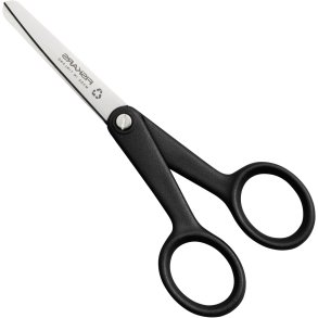 Fiskars Functional Form ReNew Hobbyschere 13 cm, Schwarz