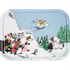 Moomin Arabia Mumin Tablett 20x27 cm, Skispringen