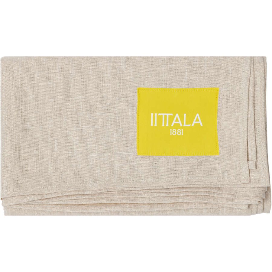 Iittala Play Tischdecke 250x135 cm, Beige/Gelb