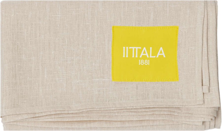 Iittala Play Tischdecke 250x135 cm, Beige/Gelb
