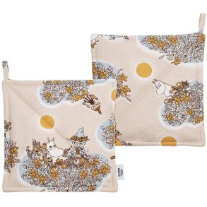 Moomin Arabia Mumi Grydelap 2 stk, Venner For Evigt