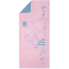 Moomin Arabia Mumi Håndklæde 70x140 cm, Familietid