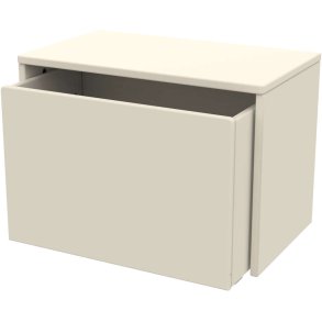 FLEXA Dots Opbevaringsb�nk 60 cm, Cream