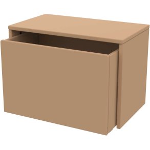 FLEXA Dots Opbevaringsb�nk 60 cm, Latte