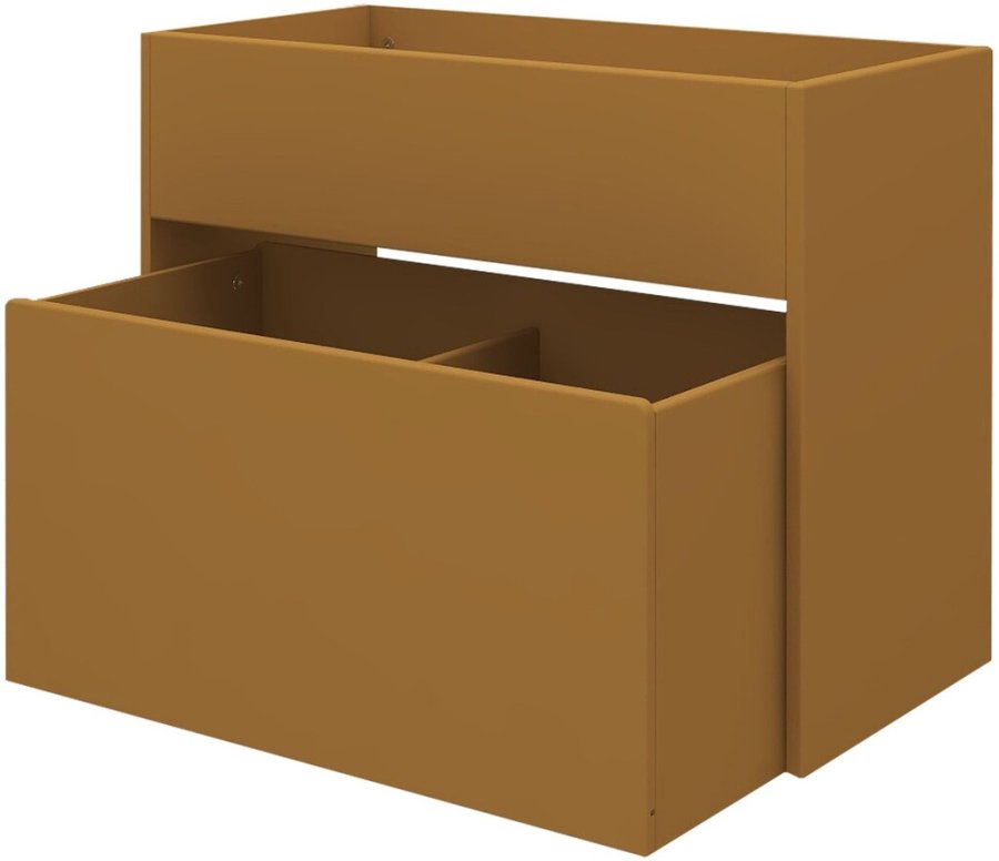 FLEXA Roomie Reol m. Bogkasse 72x34,5 cm, Gul