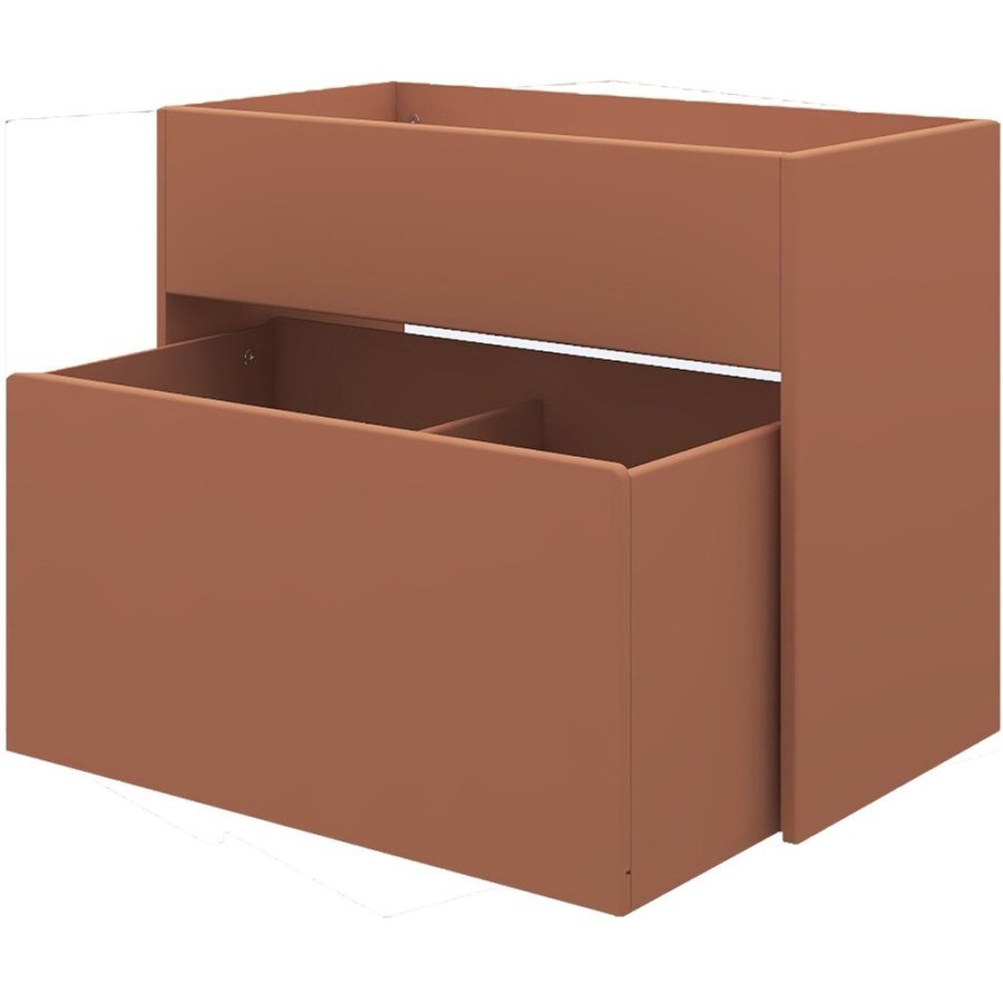 FLEXA Roomie Bücherregal mit Bücherbox 72x34,5 cm, Pink