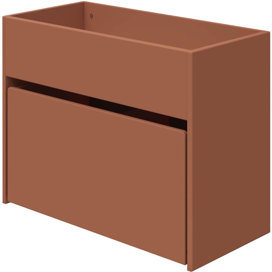 FLEXA Roomie Bücherregal mit Bücherbox 72x34,5 cm, Pink