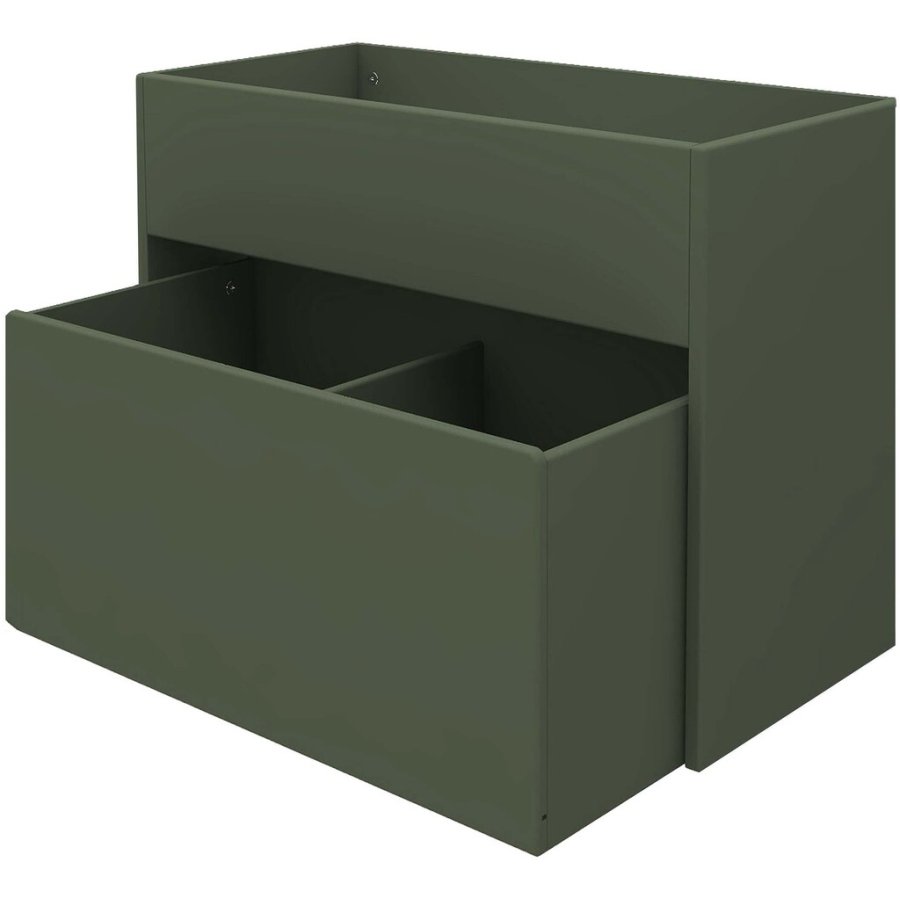 FLEXA Roomie Bcherregal mit Bcherbox 72x34,5 cm, Grn