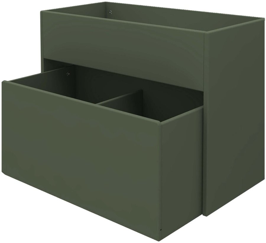 FLEXA Roomie Bcherregal mit Bcherbox 72x34,5 cm, Grn