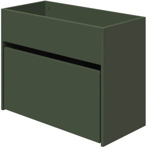 FLEXA Roomie Reol m. Bogkasse 72x34,5 cm, Gr�n