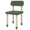 FLEXA Dots Kinderstuhl, Deep Green